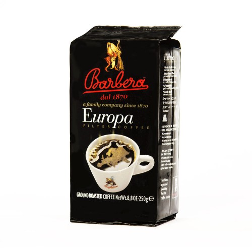 Káva Barbera Europa – mletá (250 g)