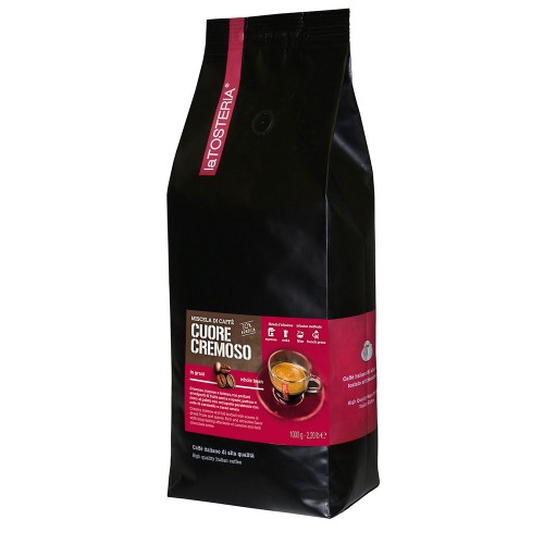 LaTosteria Cuore cremoso 50% - zrnková káva 1kg