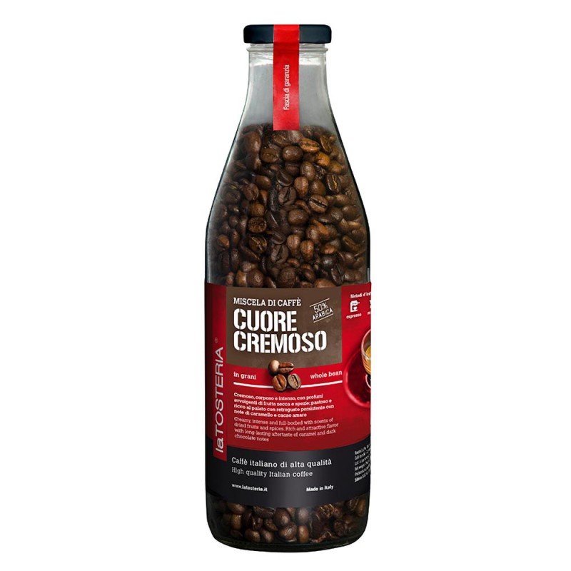 Cuore cremoso 50% - zrnková káva 350g