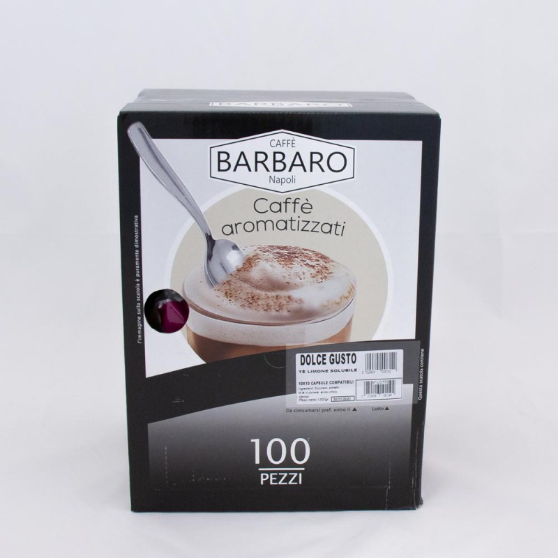 Čaj Barbaro DOLCE GUSTO  - Te Limone 10x10